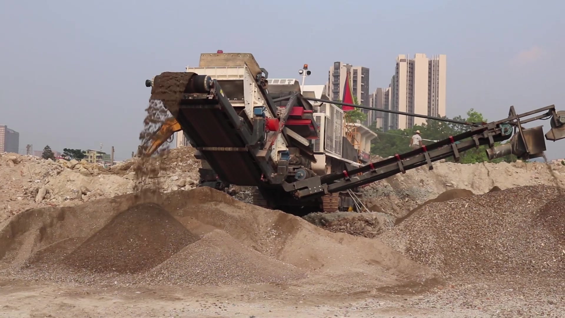 建筑垃圾處理機械,邁科路重工建筑垃圾處理設備